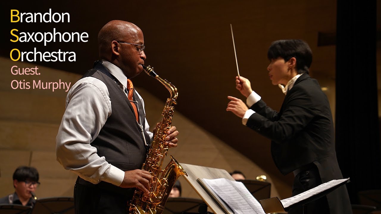 Henri Tomasi- Ballade (Guest.Otis Murphy) - Brandon Saxophone Orchestra