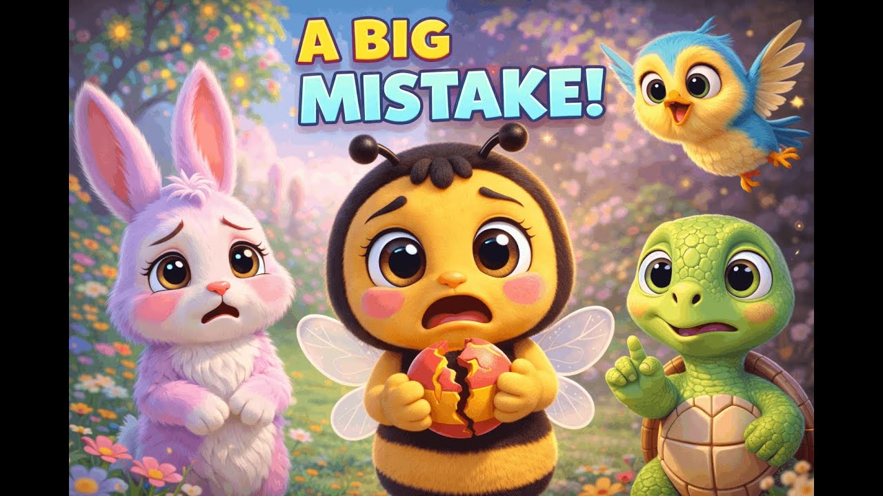 Oh No! Bubble Bee Made a Big Mistake 😢➡️😊