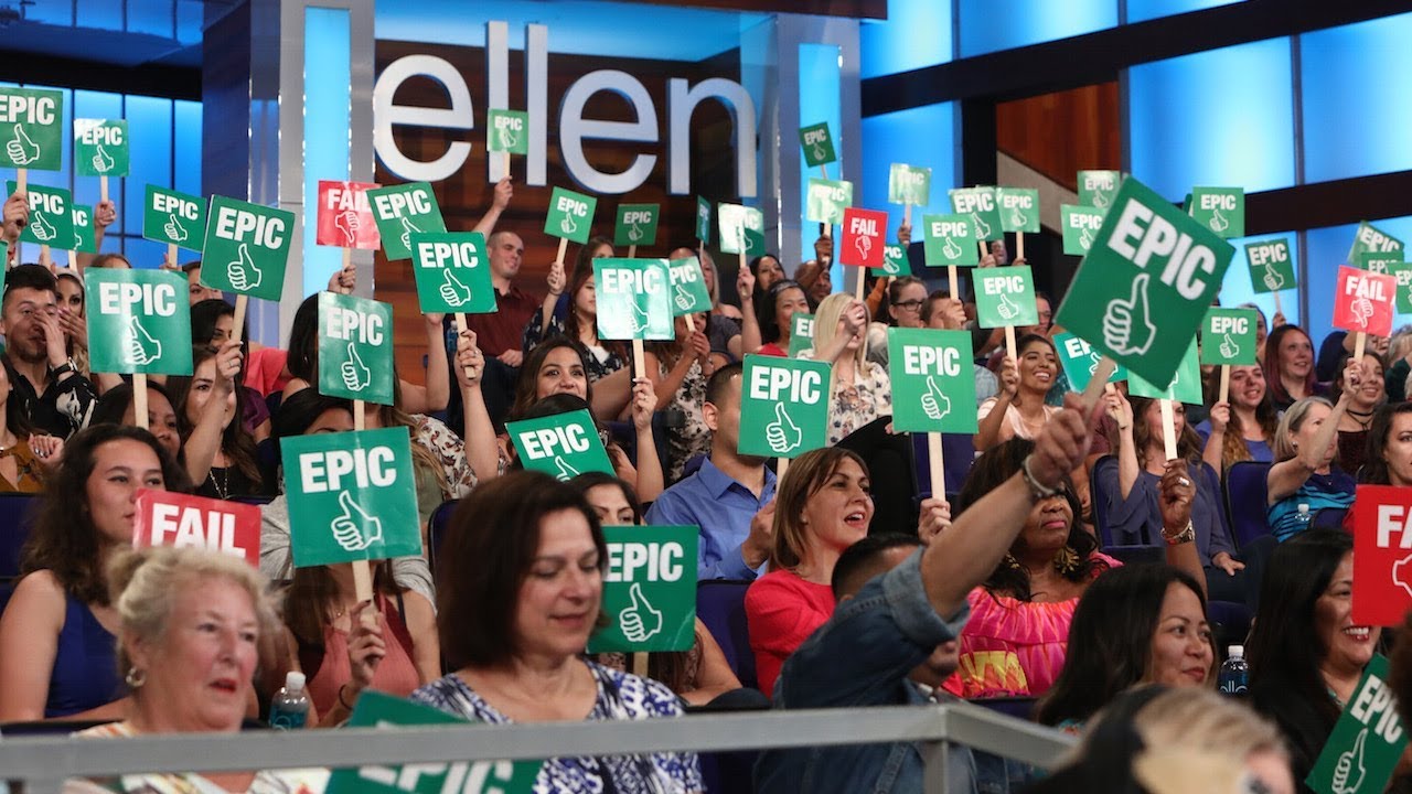 Ellen Plays Epic or Fail: Fall Edition