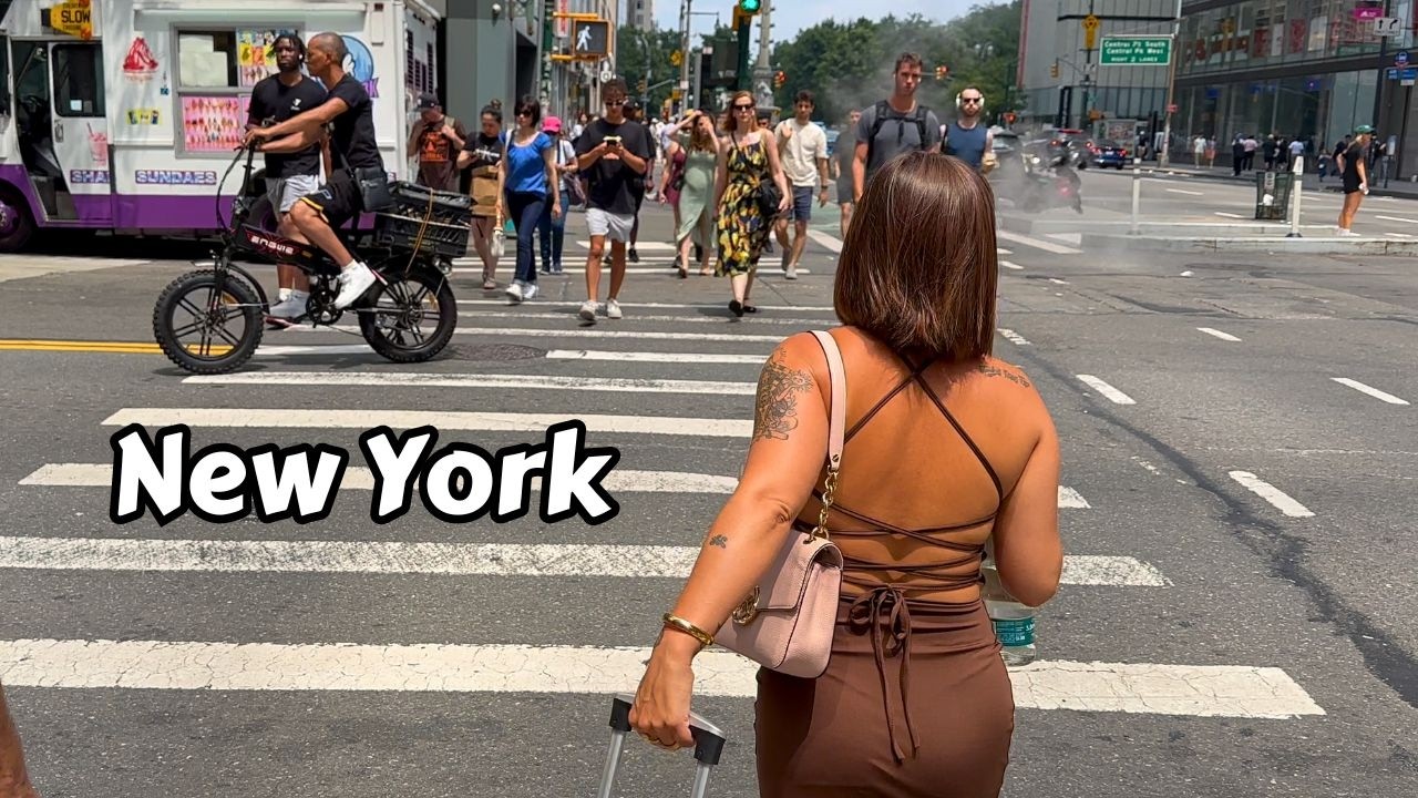 NYC Summer 2024 - 8th Avenue Walking Tour New York City