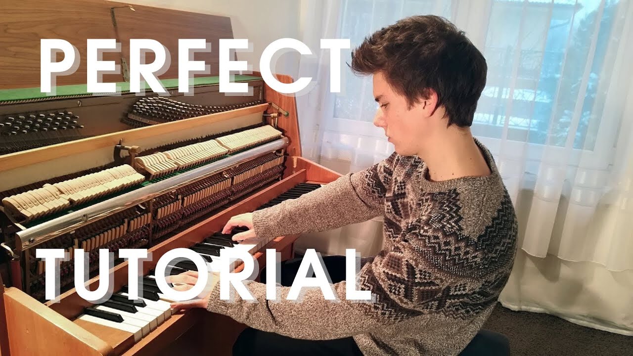 Perfect (Piano Cover) by Peter Buka - Tutorial/Transcription
