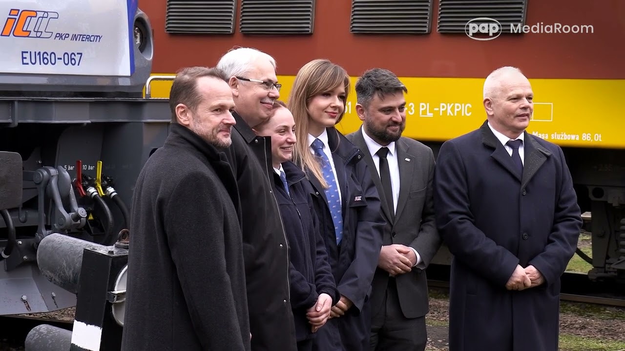 PKP Intercity odebrało kolejne pięć lokomotyw Griffin EU160, wyprodukowanych przez nowosądecki Newag