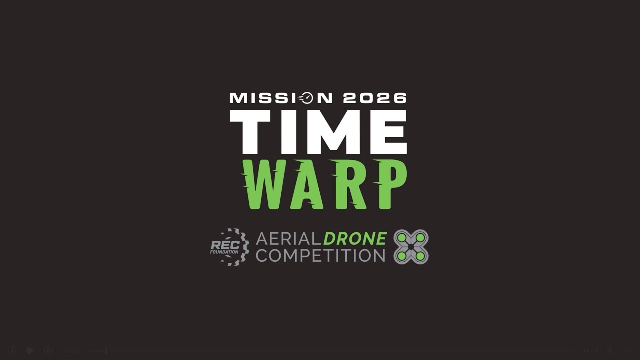 Aerial Drone Competition Mission 2026: Time Warp