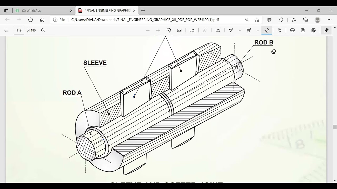 CLASS-12, ASSEMBLY OF SLEEVE AND COTTER JOINT