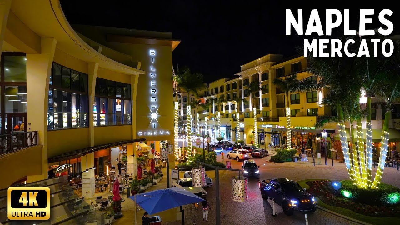 Naples Florida - Mercato at Night