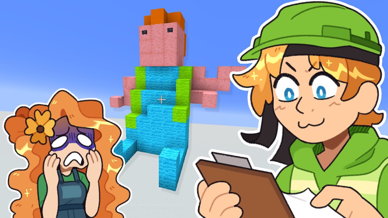 Minecraft: Guess The Build DOUBLES! w/ Grian, Jimmy, Joel, Gem and Skizz