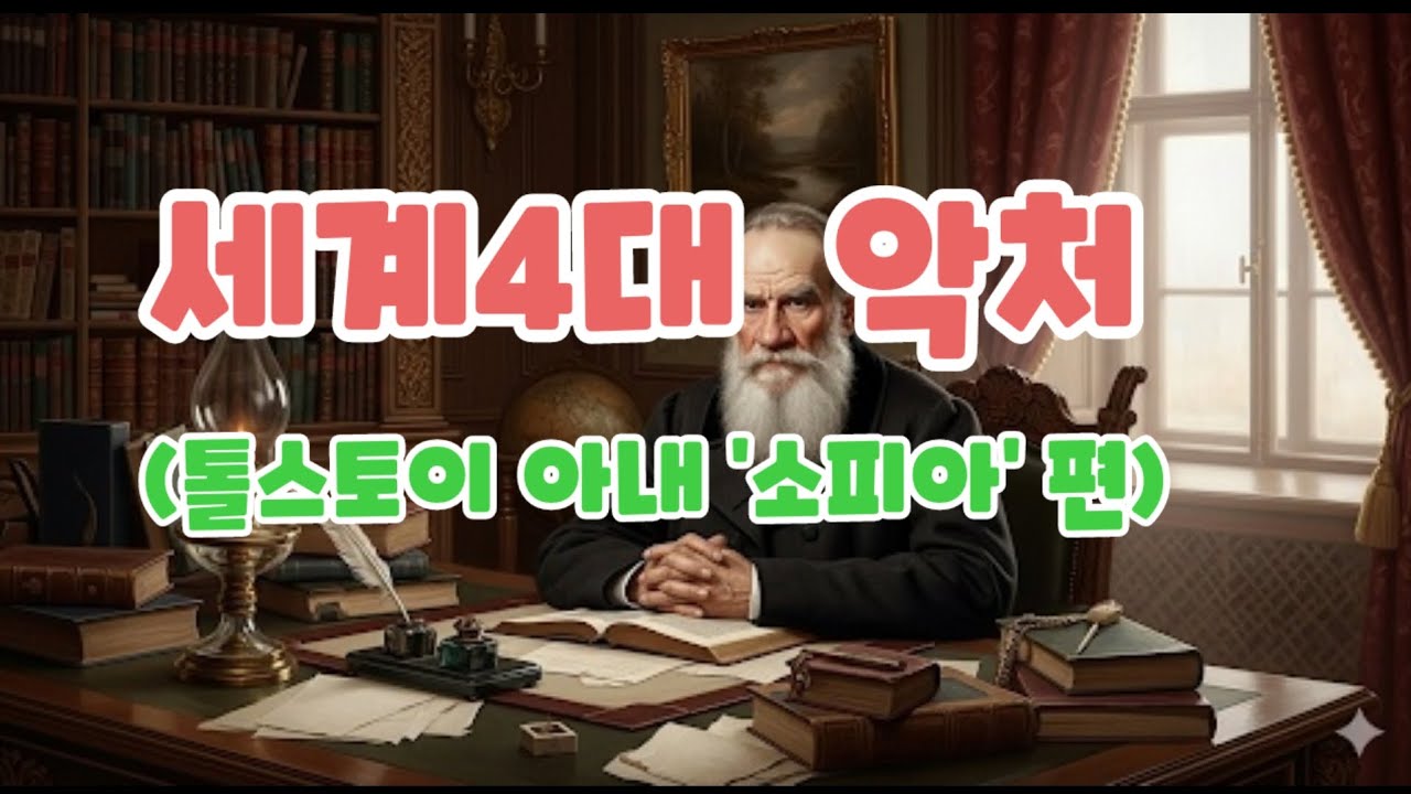세계 4대 악처 (톨스토이 아내 '소피아'편)