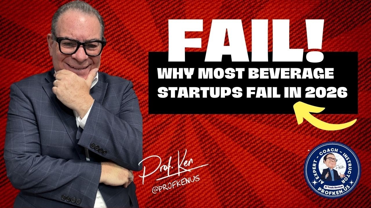 Why Most Beverage Brands Fail (And How AI + Omnichannel Fix It) |  @ProfKenUS