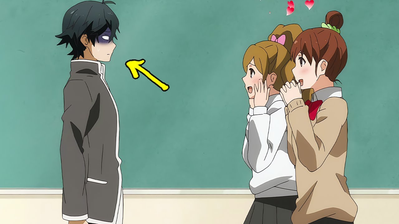 He thinks the girls mock him, but he rizzes up the whole school | Anime Recap
