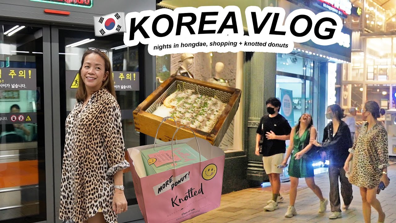 KOREA VLOG: Nights in Korea, Shopping & Knotted Donuts | Mommy Haidee Vlogs