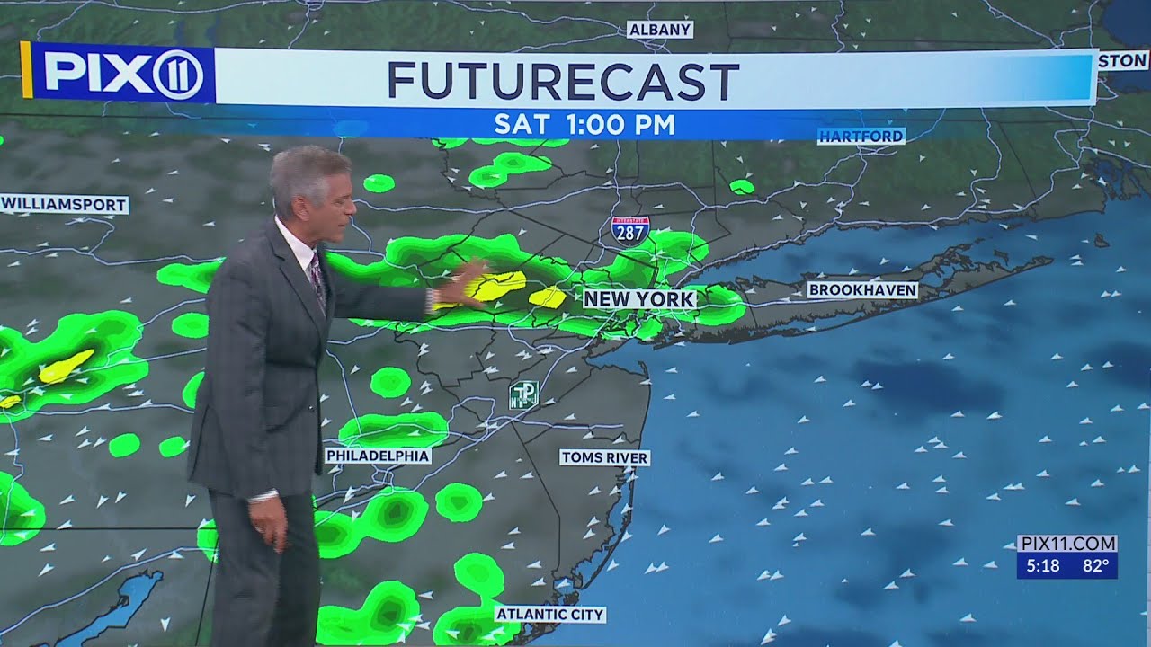 Humidity, storm threat still in place for NYC, NJ, but drier weather ahead
