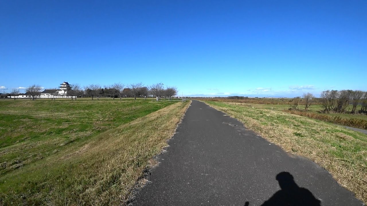 2020.11.28 江戸川・利根川サイクリングロード (松戸～関宿～新幹線鉄橋～南栗橋駅～松戸)