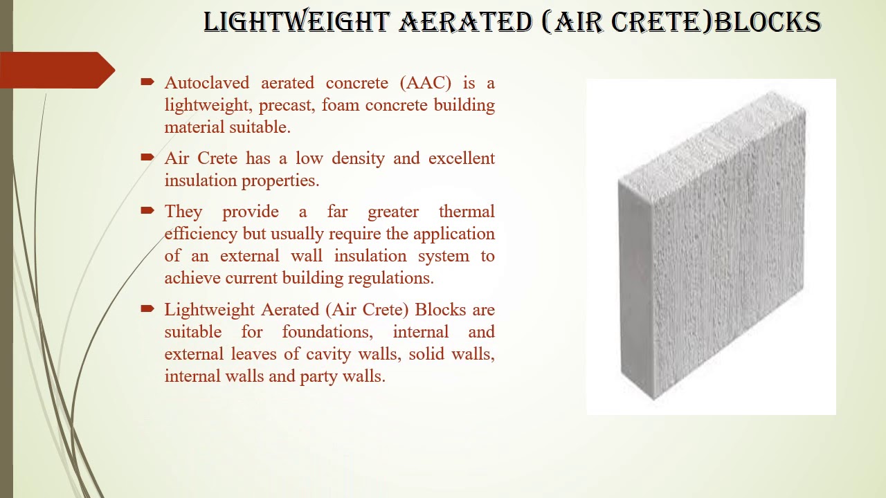 DIFFERENT METHODS OF CONSTRUCTION
