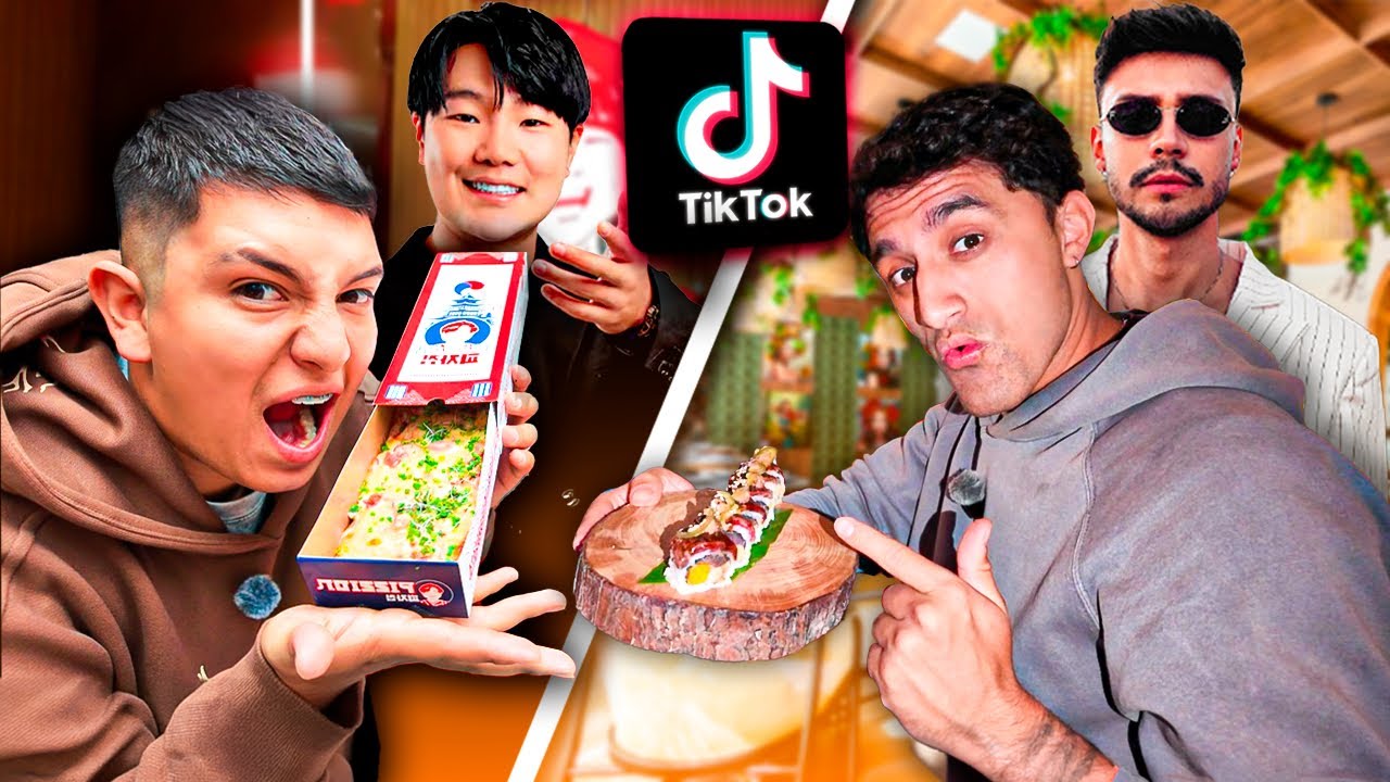 PROBANDO los RESTAURANTES de los TIKTOKERS | *Nos fue MAL*, Cap 2