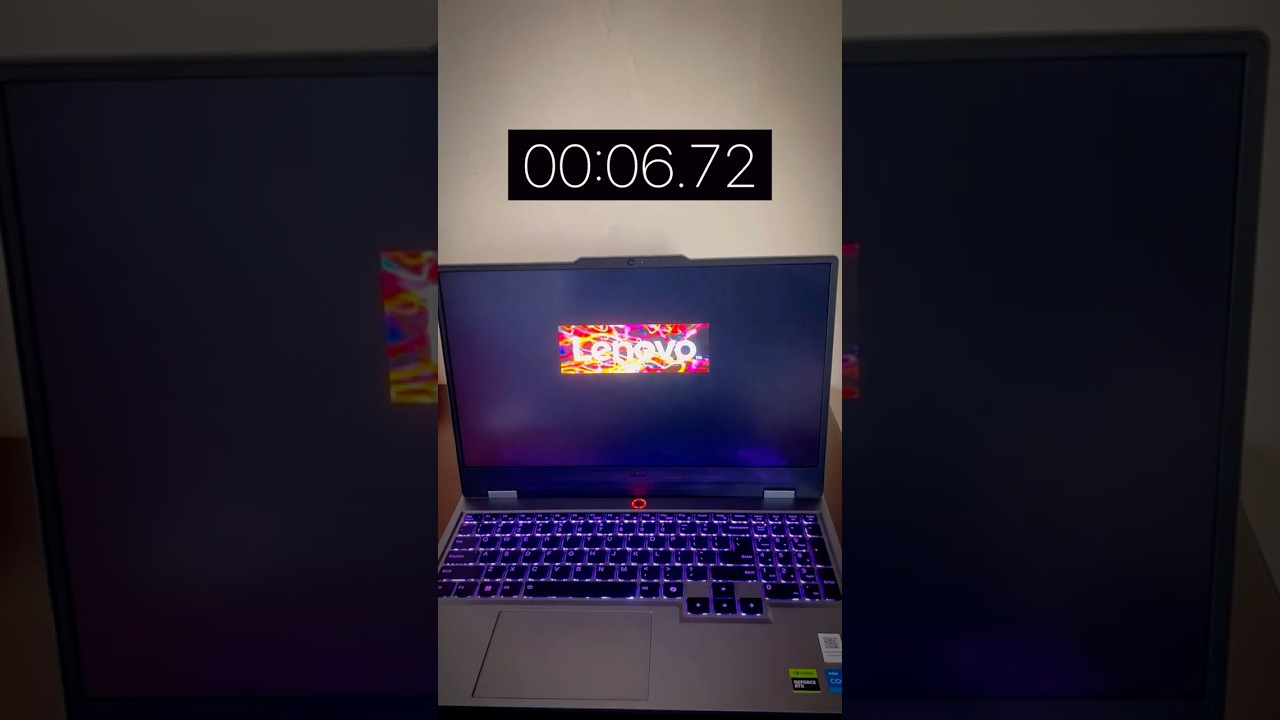 Does RAM Upgrade Affect Boot Time? Lenovo LOQ RAM Speed Test! #Shorts #LenovoLOQ