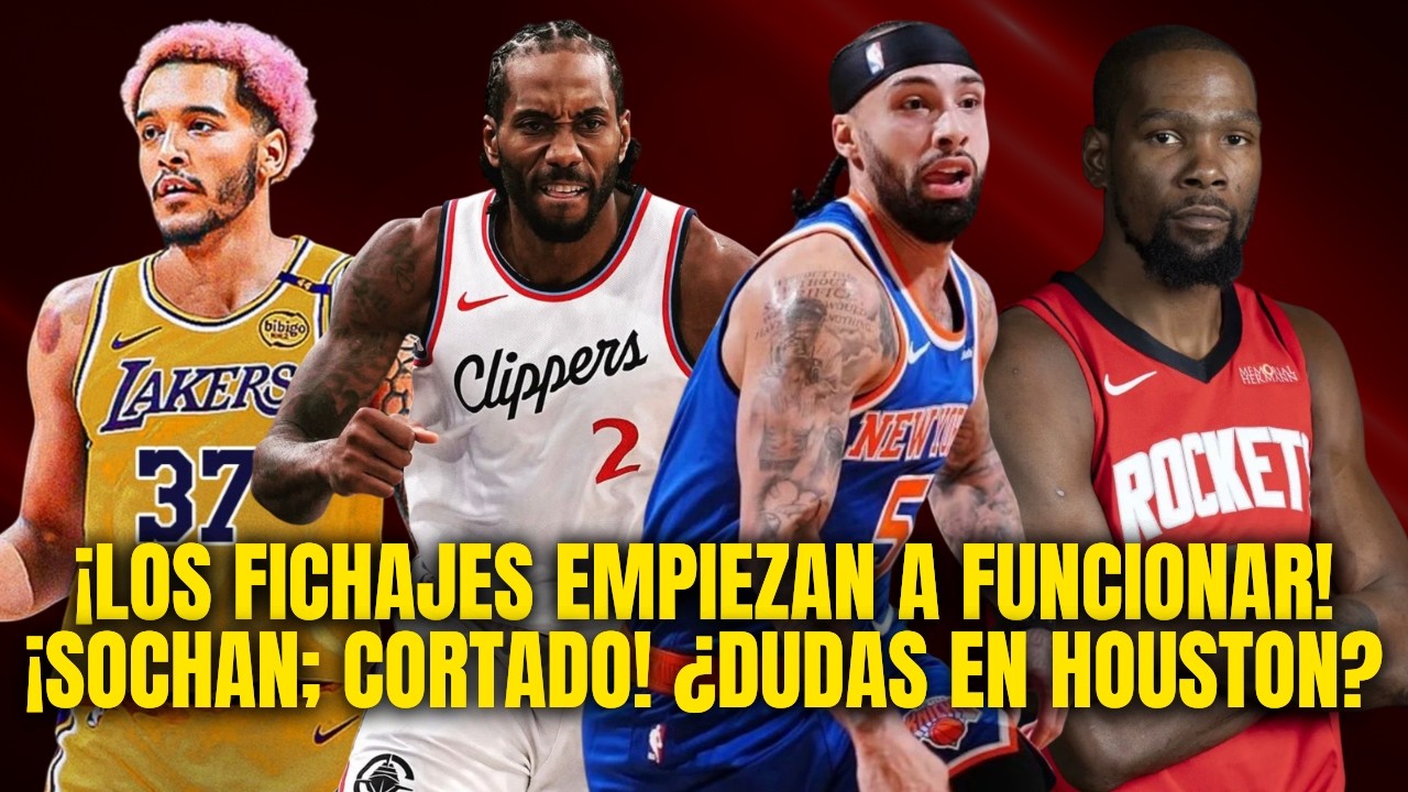¡MÁS MOVIMIENTO EN EL MERCADO! ¿DUDAS EN HOUSTON? ¡ALVARADO BRILLA CON NEW YORK KNICKS!