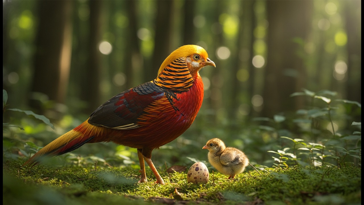 Discover the Life of the Golden Pheasant | 150 Days from Egg to Adulthood