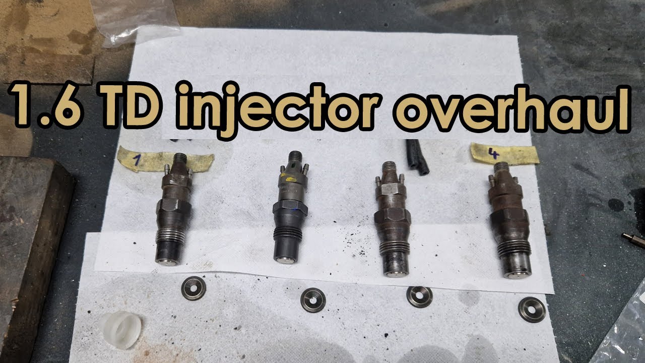 1.6TD injectors overhaul on Golf MK2 GTD