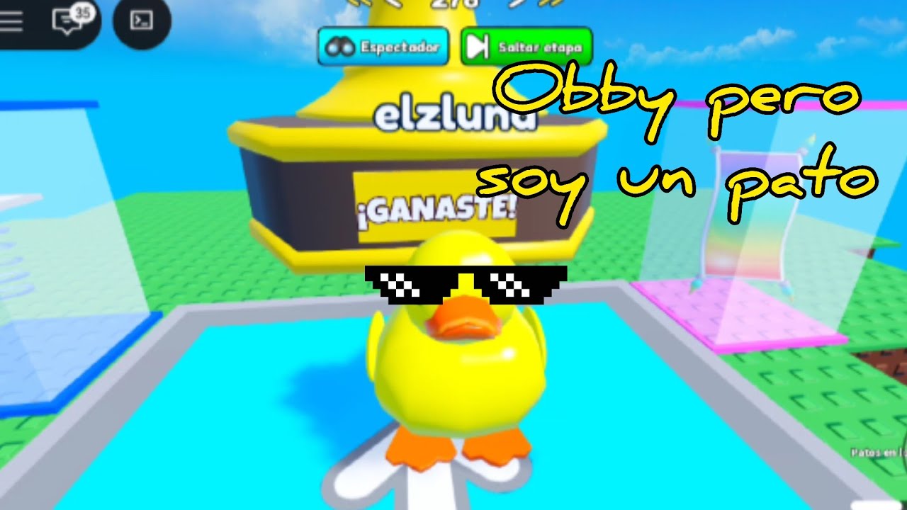 Pasamos el obby más largo de Roblox pero soy un pato|Eliza LN 