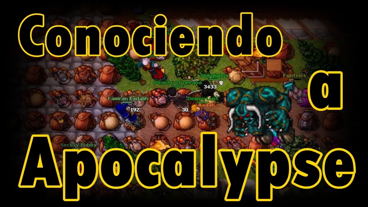Conociendo a Apocalypse / Tibia EN ESPAÑOL