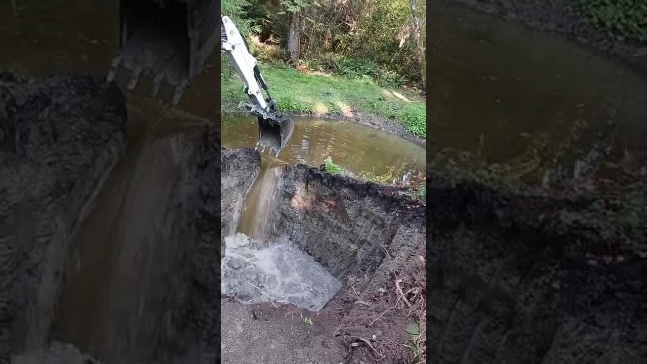 Breaking the Wall on Pond Expansion - Bobcat E35