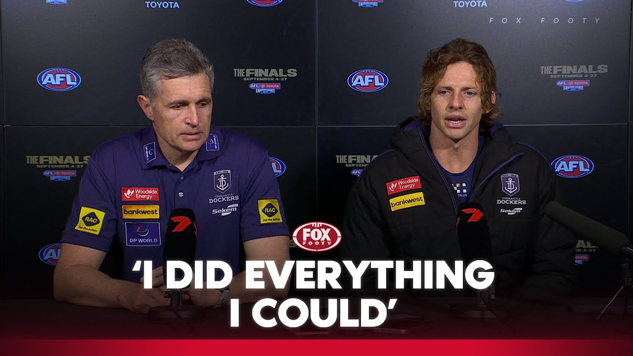An emotional Fyfe farewells Fremantle | Fremantle Dockers Press Conference