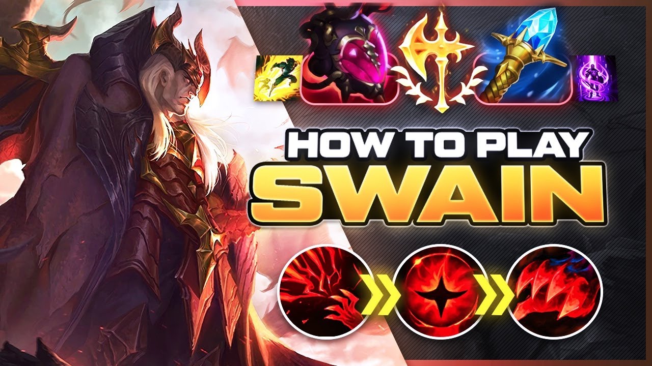 JAK GRAĆ SWAINEM W POŁOWIE SEZONU 15 | Build i runy | Poradnik do gry Swain w sezonie 15 | League...
