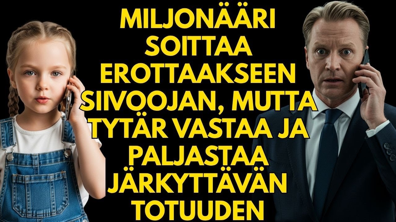 Miljonääri soittaa erottaakseen siivoojan, mutta tytär vastaa ja paljastaa järkyttävän totuuden