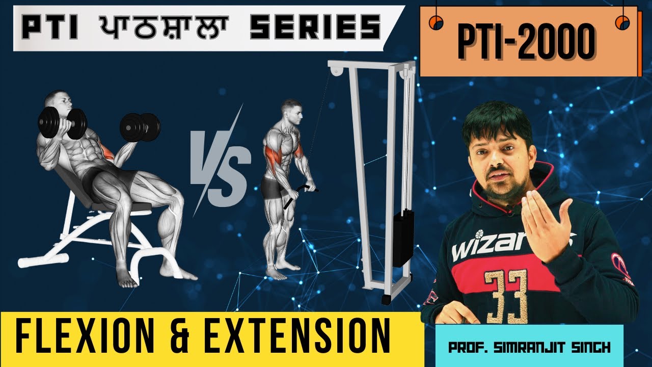 PTI 2000| Flexion & Extension | Prof. Simranjit Singh | PTI Pathshala #pti2000 #pti #pstet