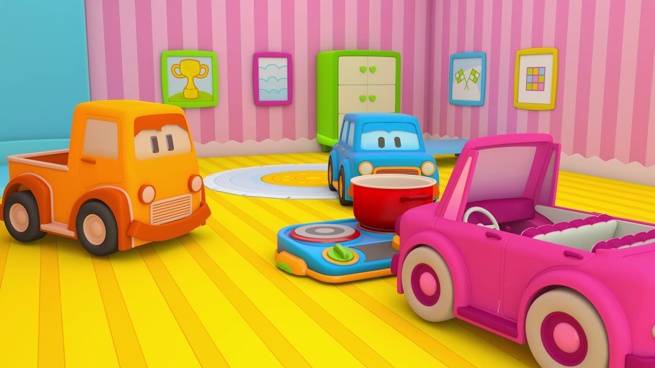 Clever Cars: Cooking Breakfast - Fun Cartoons for Kids