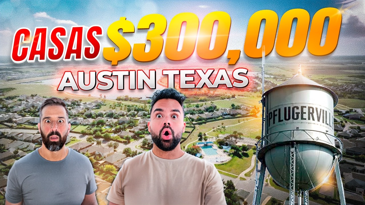 Austin Texas Casas Nuevas por $300,000 cerca del lago pflugerville