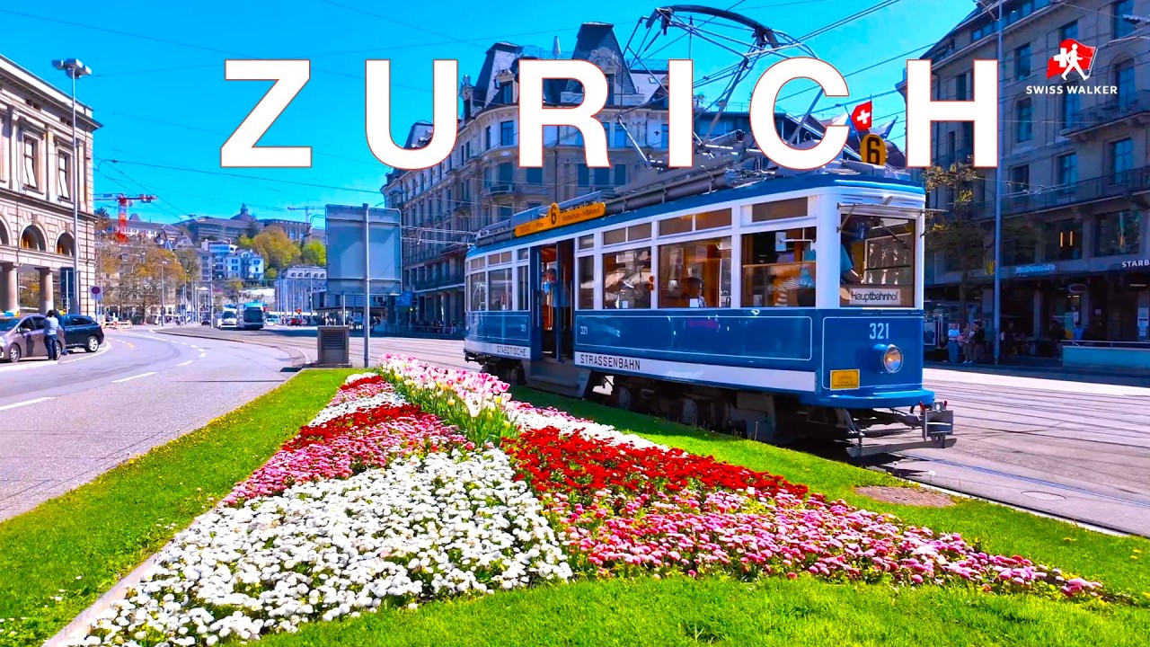 Zurich Switzerland 🇨🇭 Exploring Picturesque Architecture & Bustling Streets
