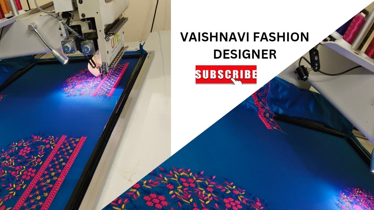 Vaishnavi Fashion Designer | Sleeves Full Embroidery 👆😇