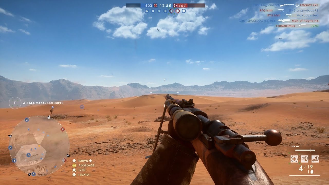 Battlefield 1: Conquest Gameplay (No Commentary)