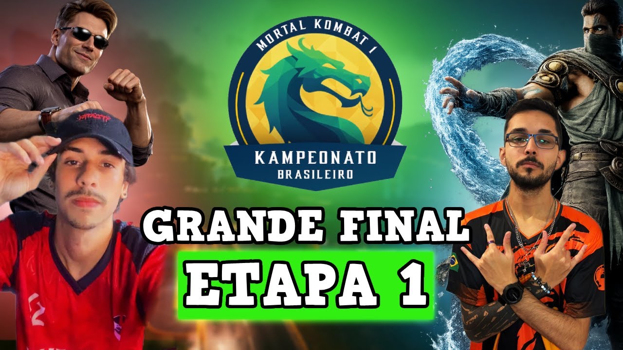 GRANDE FINAL DA ETAPA 1 DO KAMPEONATO BRASILEIRO DE MORTAL KOMBAT 1!!