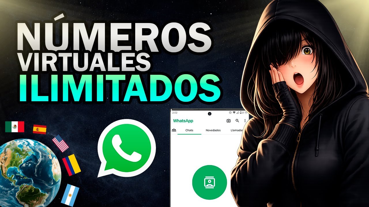 ✅ Como REGISTRARSE en WHATSAPP con un NUMERO VIRTUAL GRATIS 2026