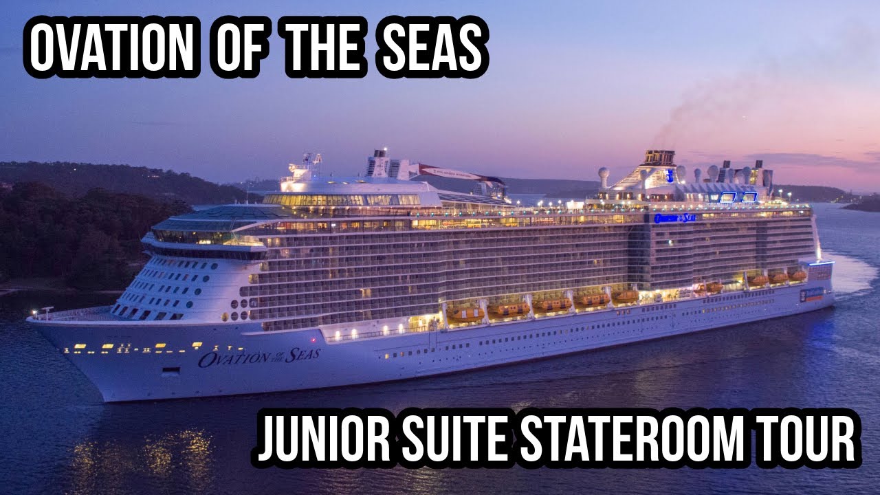 Экскурсия по каюте Junior Suite | Ovation Of The Seas | Royal Caribbean Cruise Line