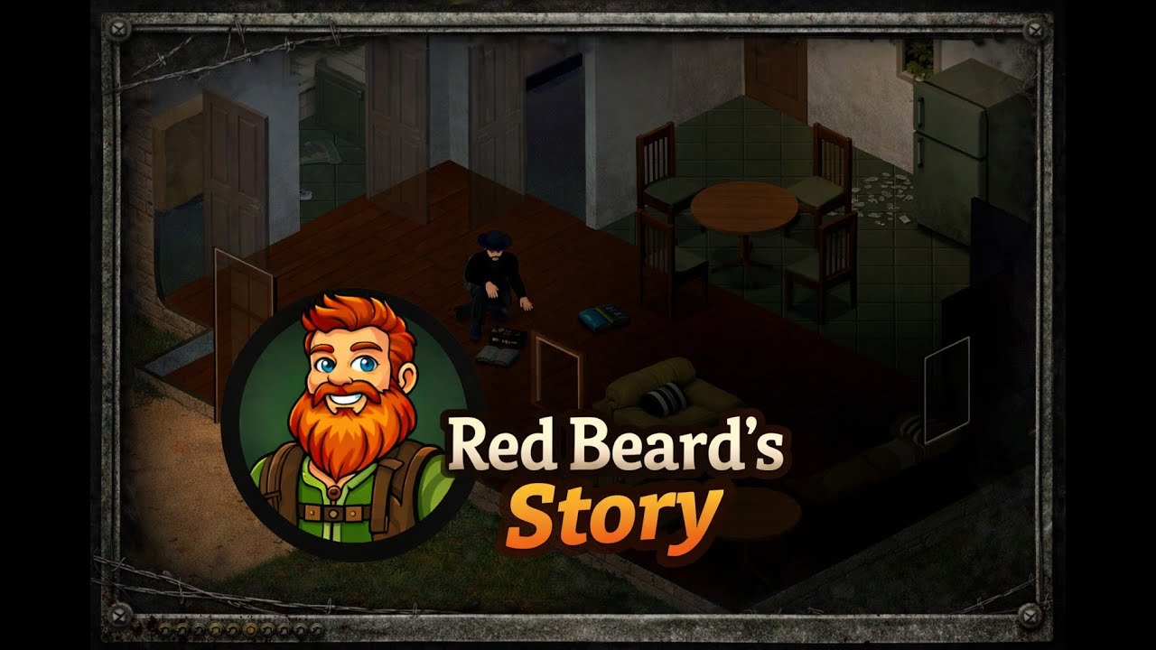 Trying To Survive 1 Year In A Zombie Apocalypse | Project Zomboid Noob | Red Beard's Story