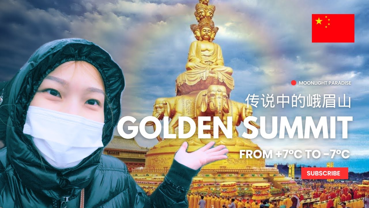 Mount Emei in Winter: ❄️ Extreme Cold, Must-Know Tips and Views of Golden Summit! ✨🏔️ 冰天雪地的峨眉山 🥶