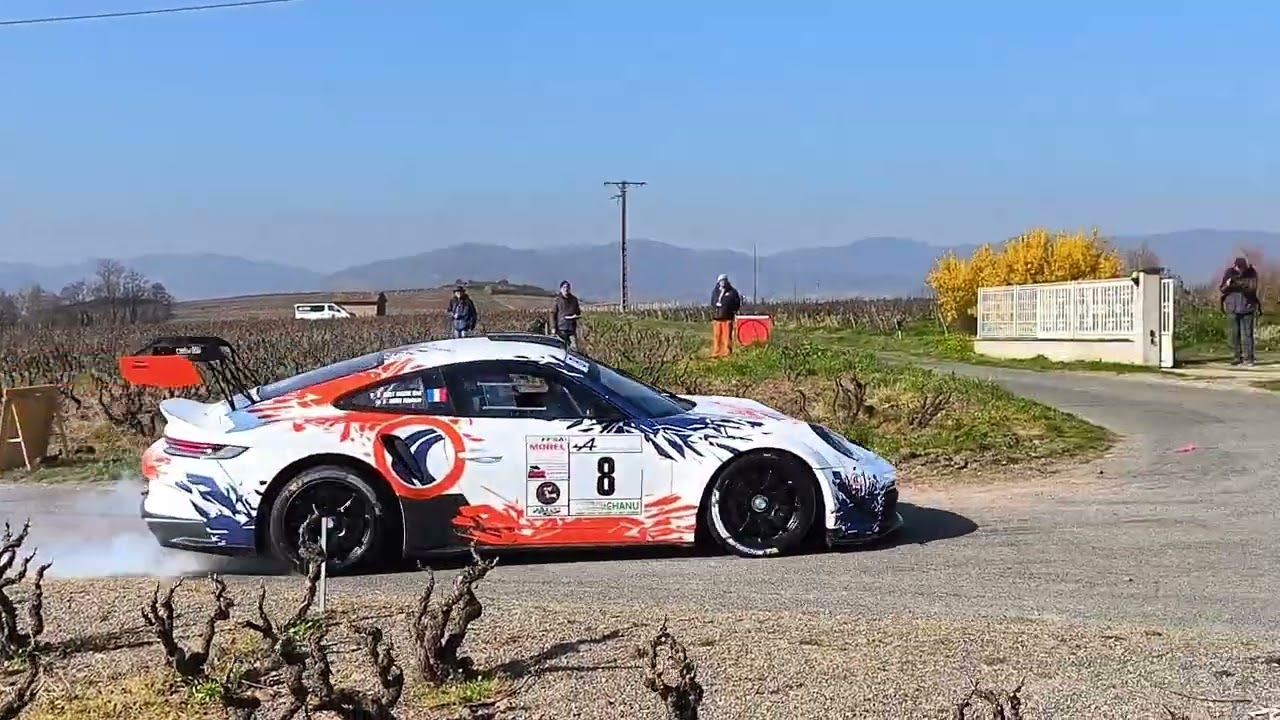 Shakedow rallye des Vignes de R&eacute;gni&eacute; 2026