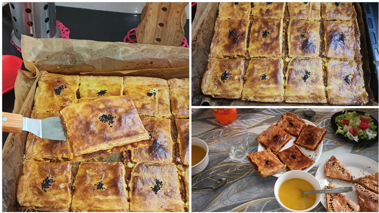 وصفة كوكا 😋 بدون عجينة التوريق 😍 تجي بنينة روعة ❤️