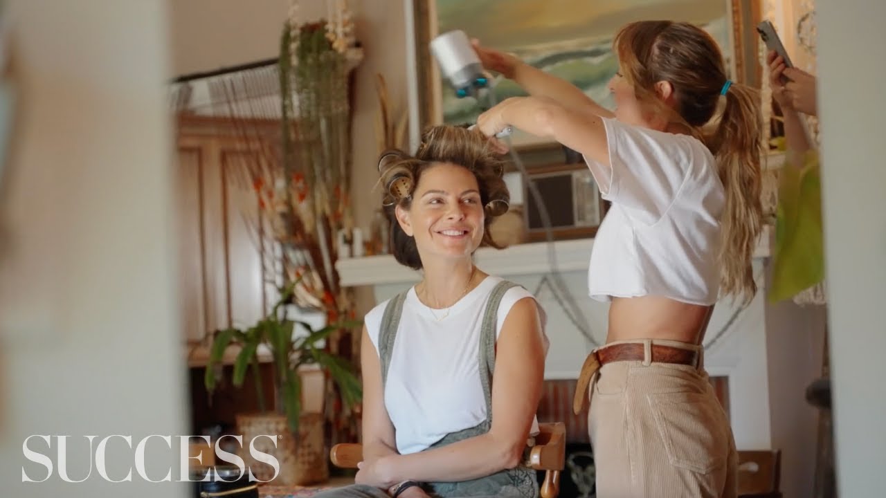 Maria Menounos: Behind the Scenes of Her SUCCESS magazine Cover Shoot