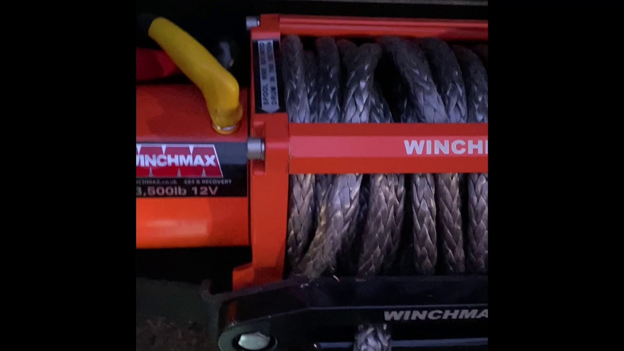 Install WinchMax 13,500lb winch on Ford Ranger 2016.
