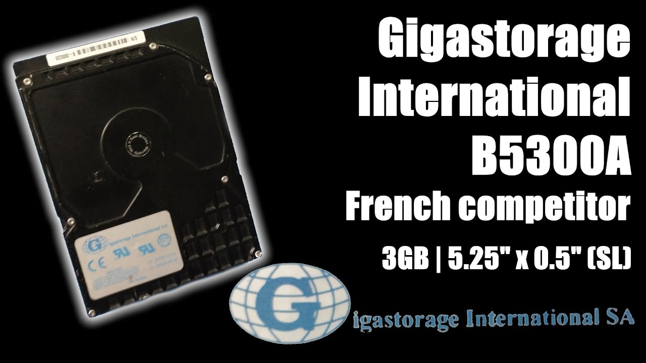 Sounds of the Gigastorage International B5300A