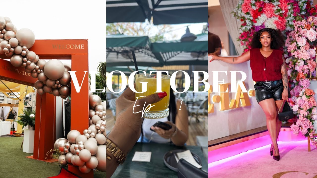 VLOGTOBER EP 1: LIVSUMMERCLUB, прогулки, мягкий запуск Celavi и многое другое #vlog #sayoutubers