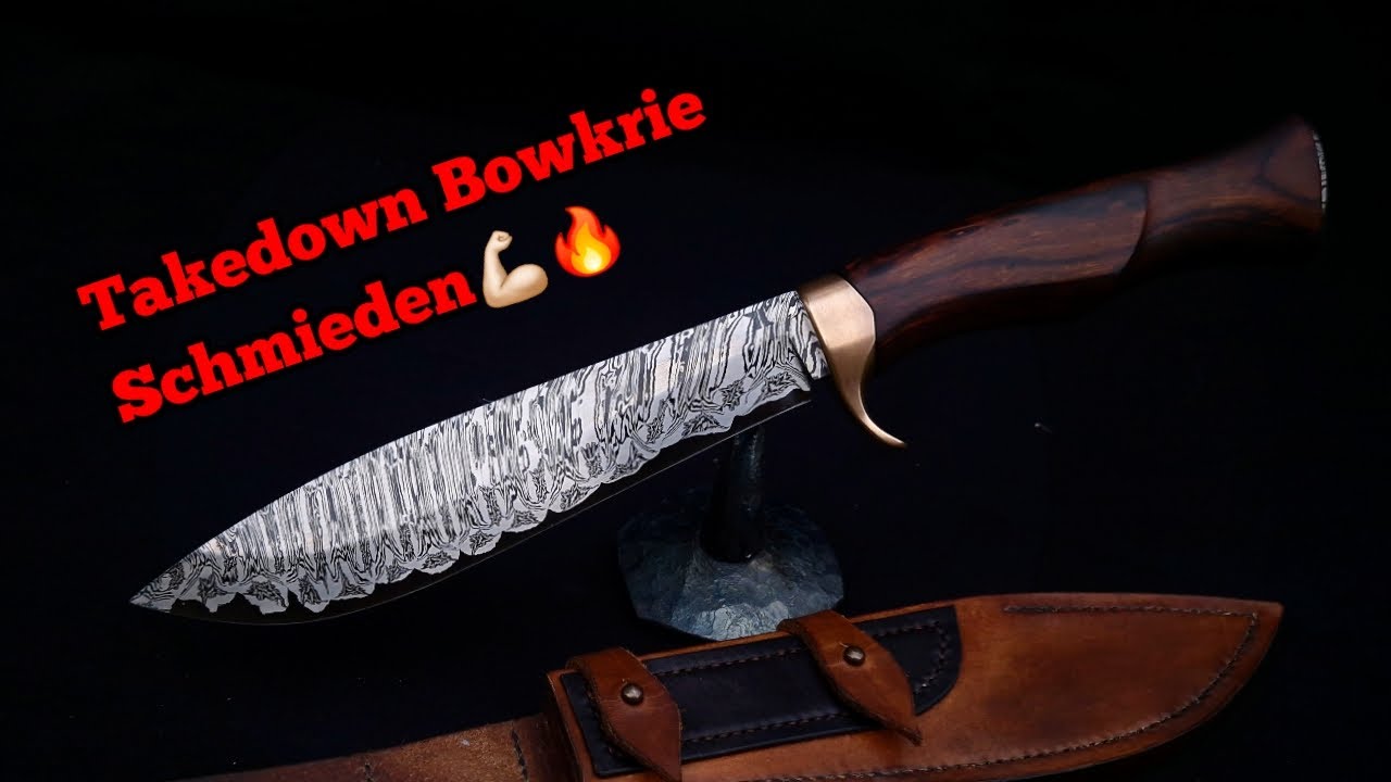 Ich schmiede mein vermutlich aufwendigstes Messer 😱