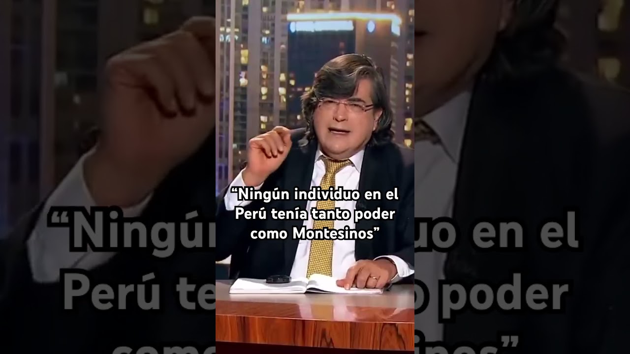 Jaime Bayly narra la vida de Vladimiro Montesinos  #JaimeBayly #VladimiroMontesinos #Willax