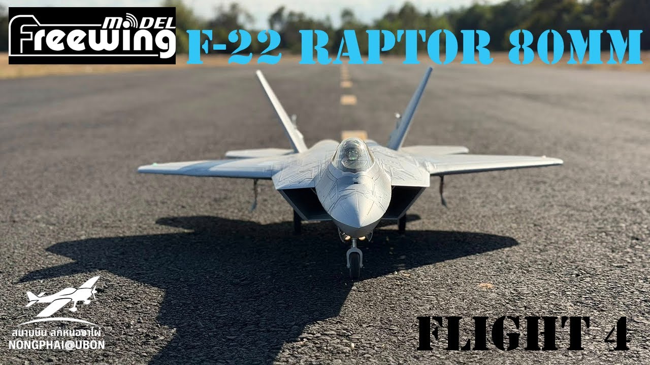 F22 80mm Freewing Flight 4
