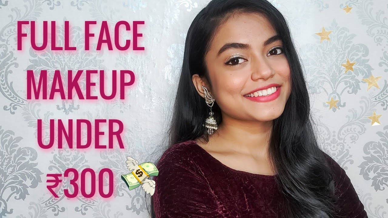 FULL FACE MAKEUP UNDER ₹300 💸 | BEGINNERS AFFORDABLE MAKEUP KIT | Shrutika Dash