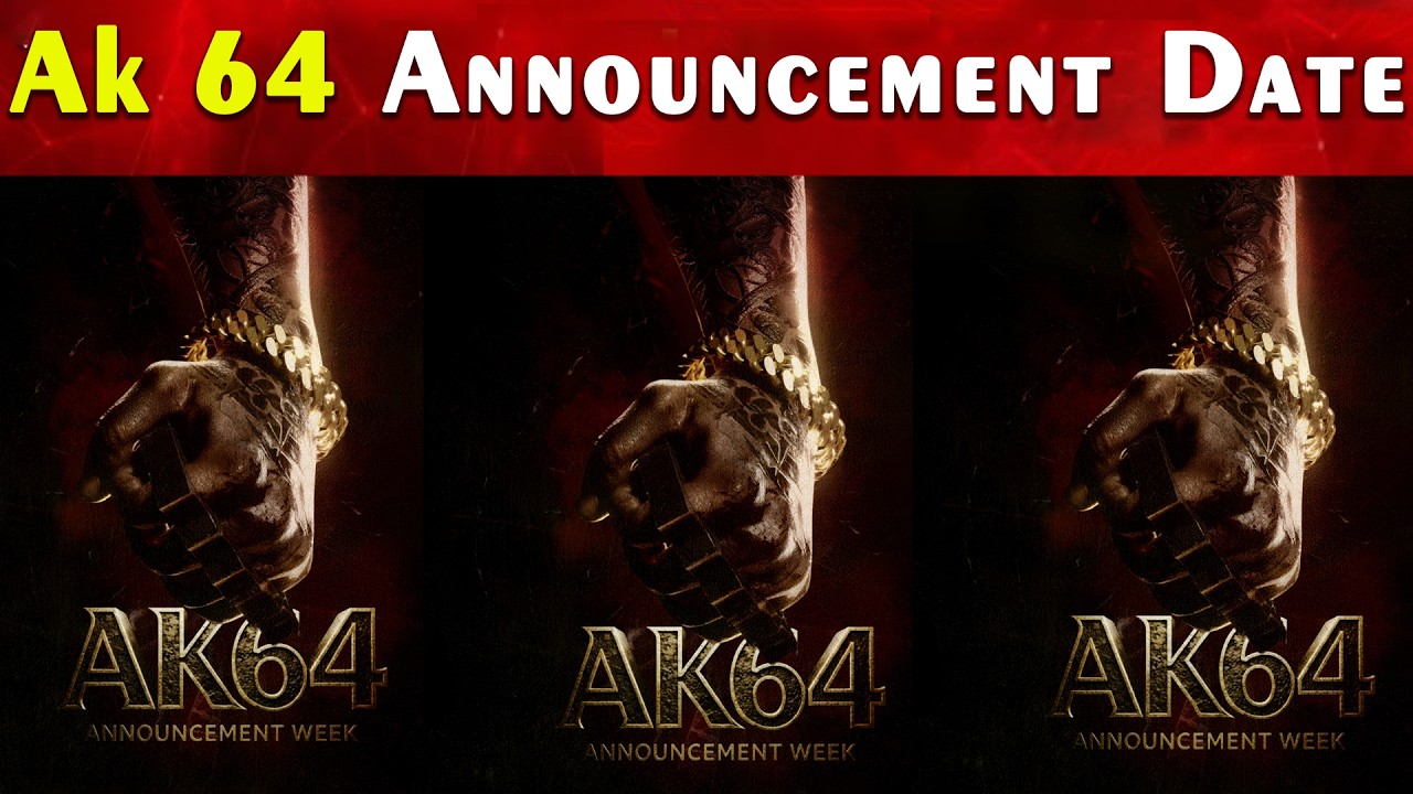 Ak 64 - Announcement Video | Ajith Kumar | Adhik Ravichandran | Anirudh
